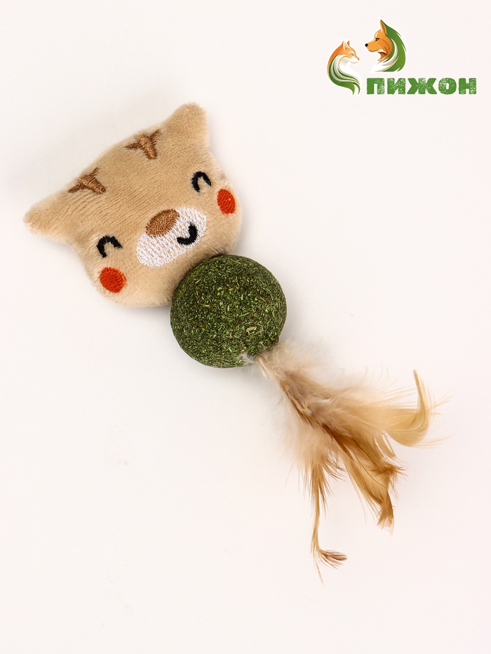 Игрушка с кошачьей мятой