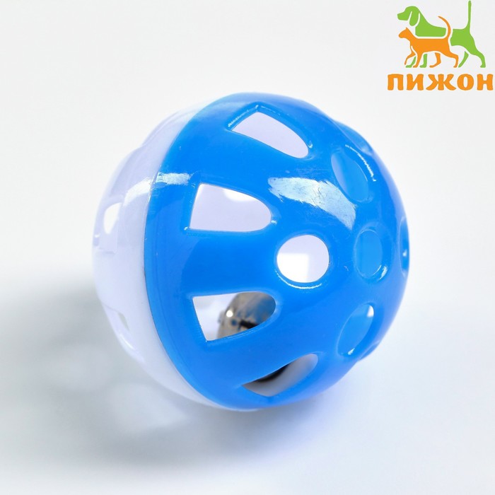 Шарик для кошек с бубенчиком