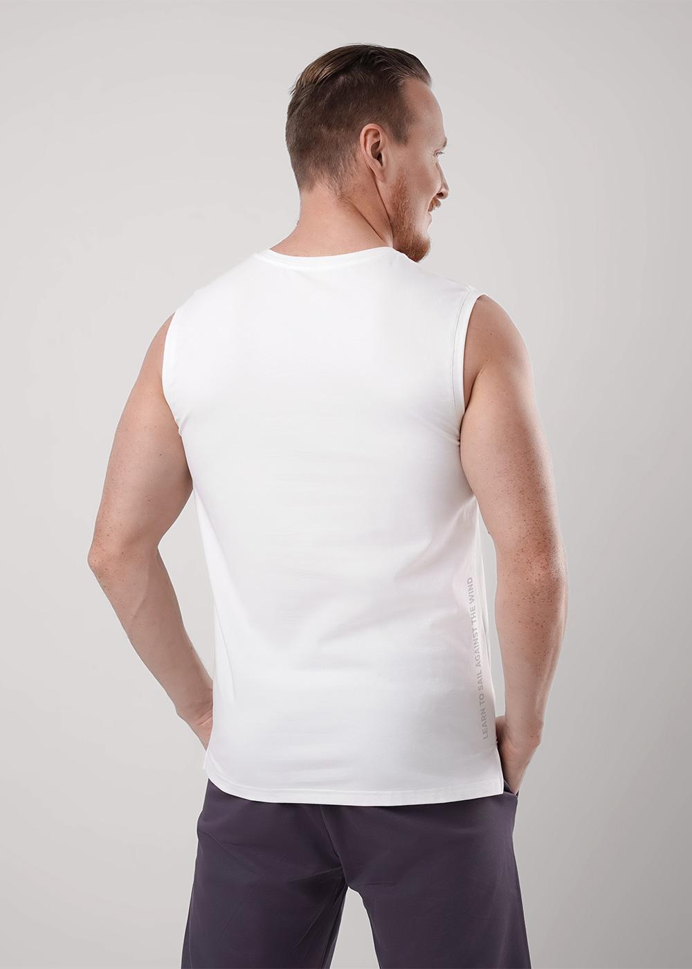 Ст.цена 849р CLE 552551/31г_п Майка мужская 552551/31г_п молочный