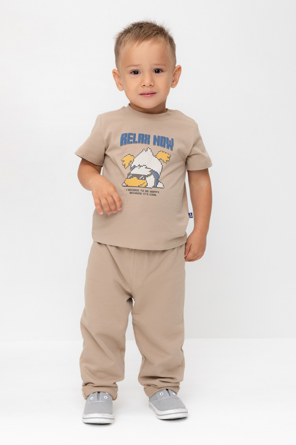 Crockid Брюки КР 400722 темно-бежевый к568 Crockid