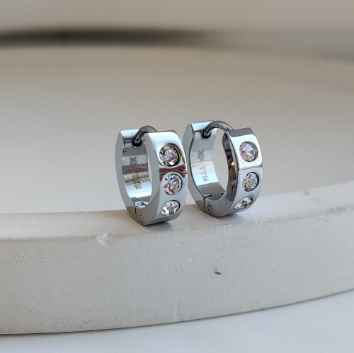 Серьги  Xuping из стали