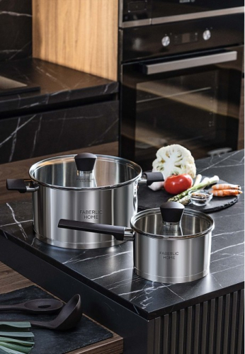 Кастрюля из нержавеющей стали 3,4 л Faberlic Home