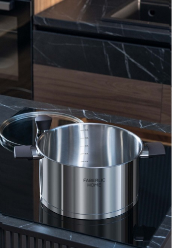 Кастрюля из нержавеющей стали 5,8 л Faberlic Home-