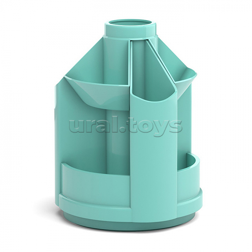 Подставка настольная вращающаяся пластиковая Mini Desk, Pastel, мятный