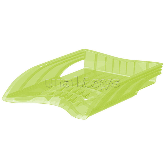 Лоток пластиковый для бумаг S-Wing, Neon, желтый