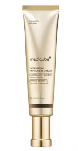 Разглаживающий пептидный крем для век MEDICUBE DEEP LIFTING PEPTIDE EYE CREAM FOR FACE  30 мл