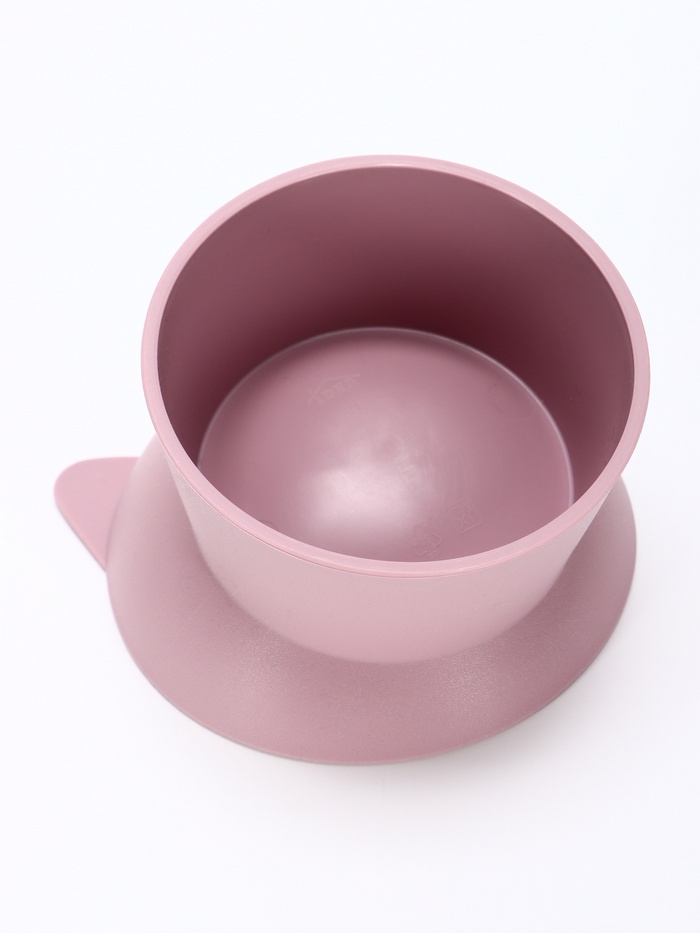 Миска для животных КИСА 0,2л, Soft-touch, лавандовый