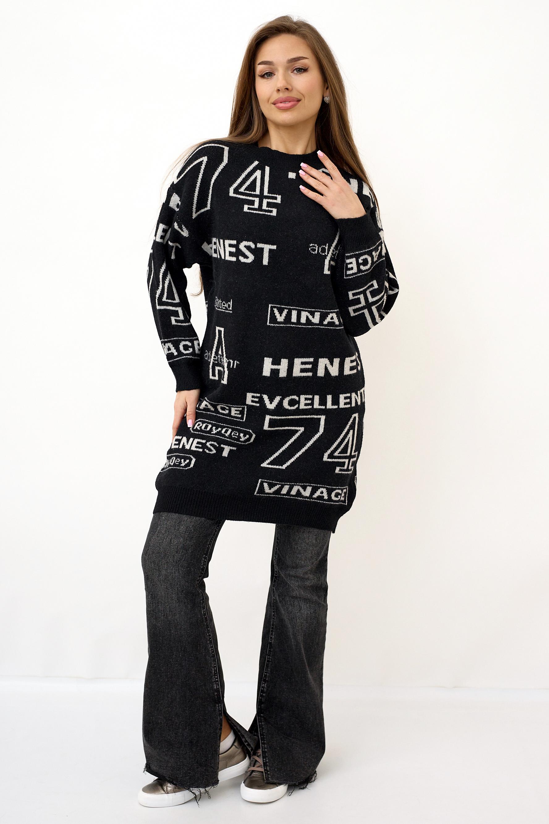 Платье-туника женская Ретро Ч Арт. 8941