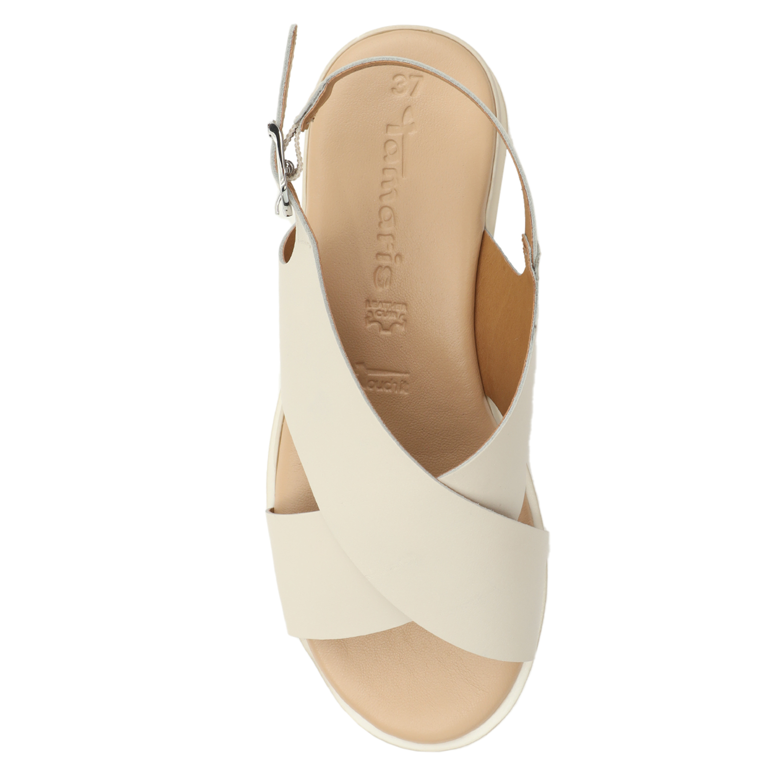 Женские сандалии TAMARIS CARSTA 4198005, молочно-бежевый