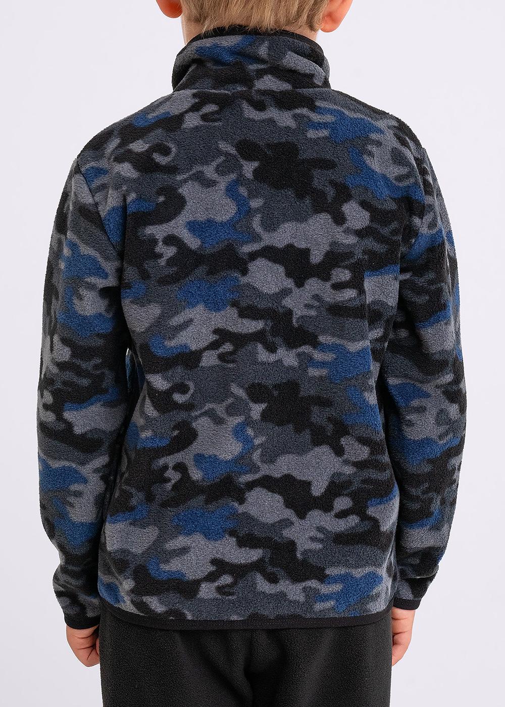 Ст.цена 650р CLE 746755лн Толстовка детская для мальчика 746755лн т.серый/синий