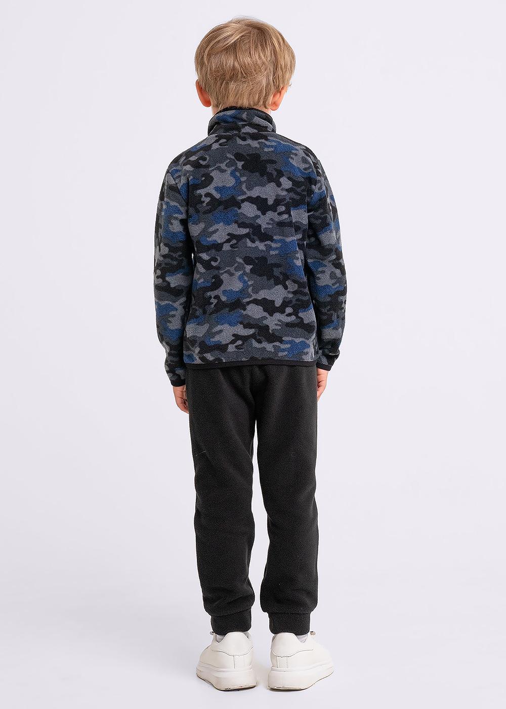 Ст.цена 650р CLE 746755лн Толстовка детская для мальчика 746755лн т.серый/синий