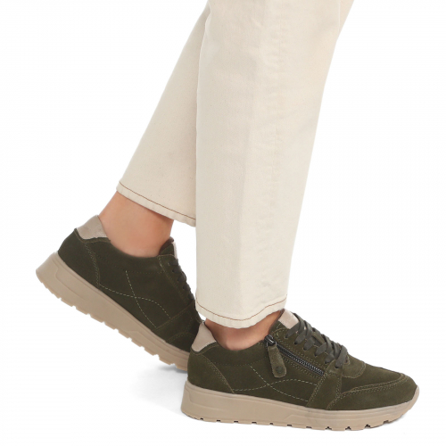 Женские кроссовки TAMARIS COMFORT DEER 3948302, зелено-коричневый