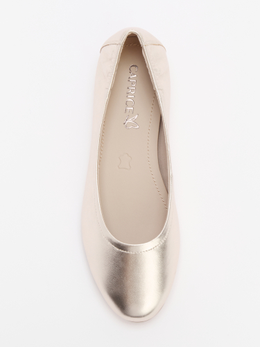 Балетки CAPRICE ELSA 4294601, золотой