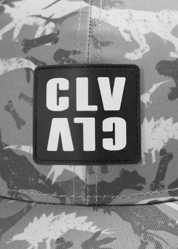 CLE 61 сетка Бейсболка детская 61 сетка серый/чёрный