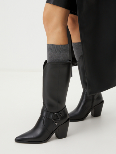Высокие казаки TAMARIS LOULIA 4218114, черный