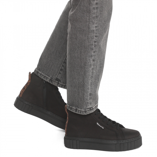 Женские высокие кеды TAMARIS MINORA 3576260, черный