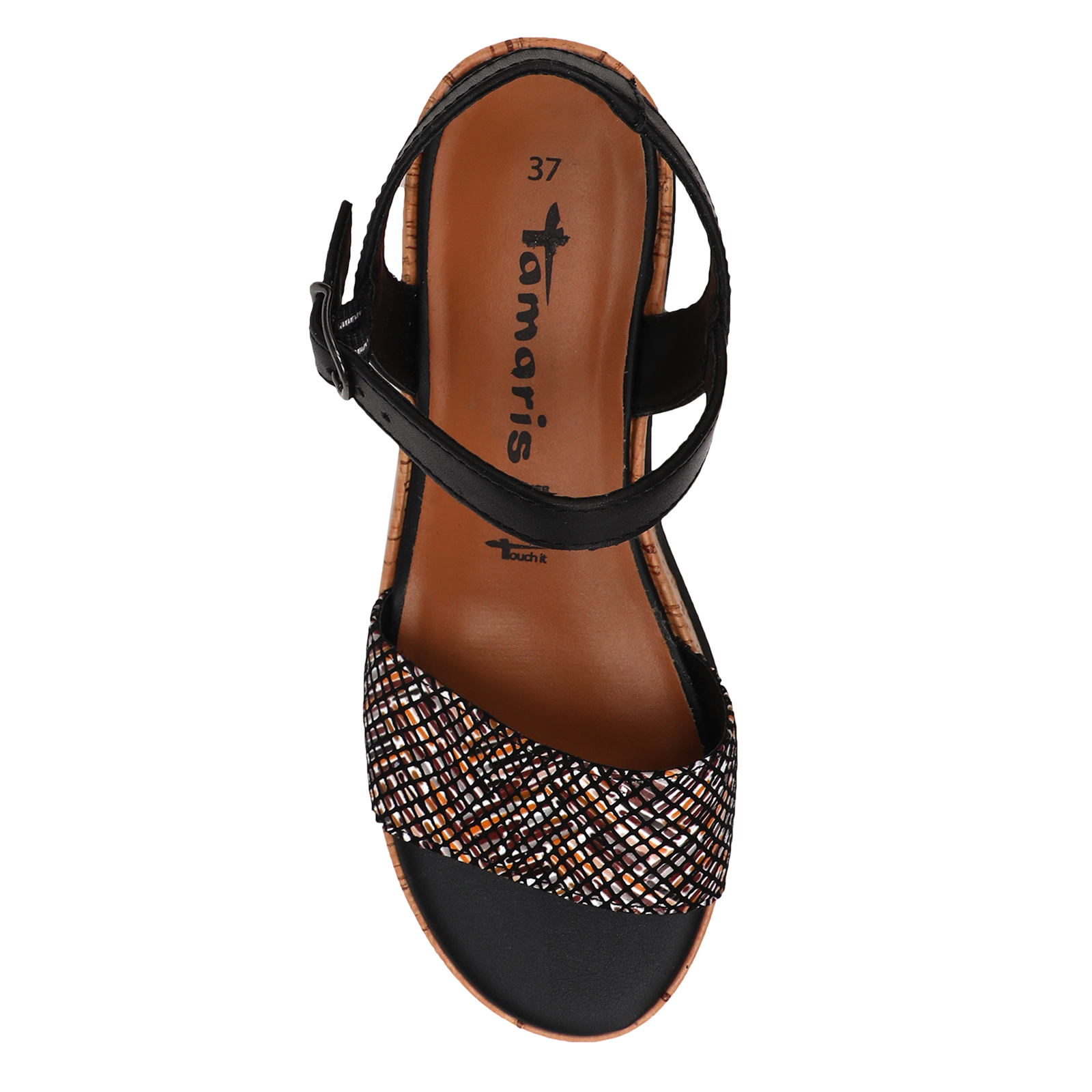 Женские сандалии TAMARIS DAMARA 4197859, черный