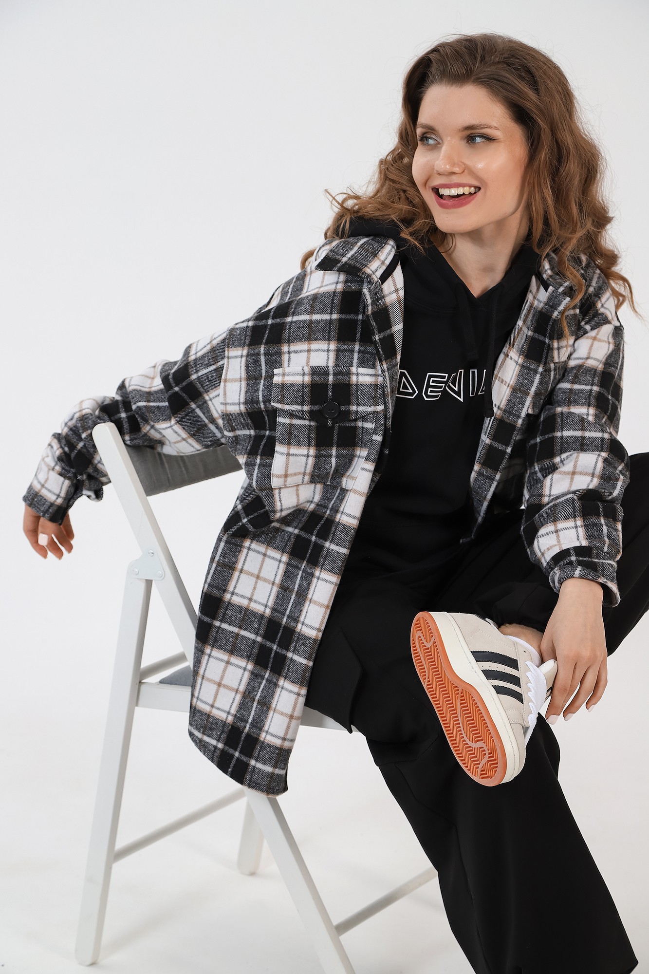 СТ.ЦЕНА 1815 руб//Рубашка женская Квадро-3