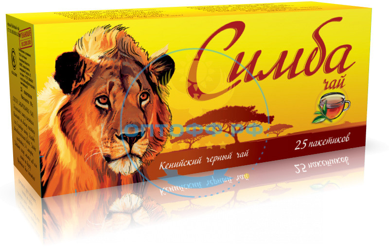 Чай Симба 25 пакетиков (кор*36)/