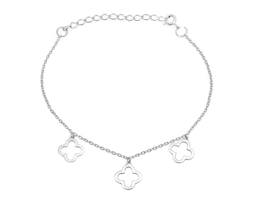 Браслет из серебра без вставки, Ю-40061р