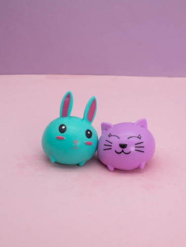Мялка - антистресс «Cute pets», шоубокс 12 шт.