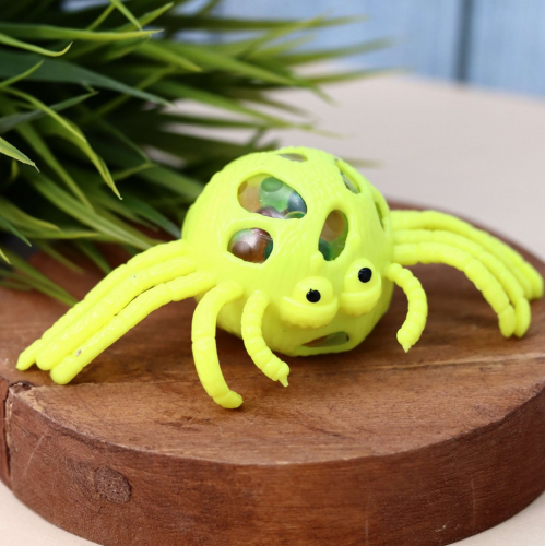 Мялка - антистресс «Squeeze spider», шоу-бокс 12 шт.