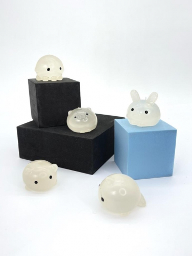 Мялка - антистресс «Hedgehog», mix, 1 банка, 20 шт. (12,3*13 см)