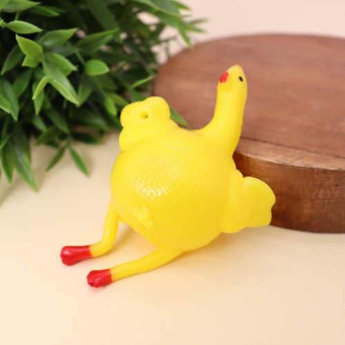 Мялка - антистресс «Chicken», шоу-бокс 12 шт.