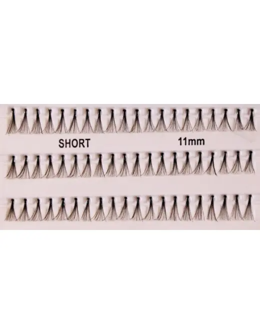Triumpf Пучки ресниц разной длины Fashion Lashes, арт. М201, (11мм) черные