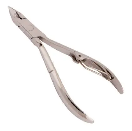 A1580 Кусачки маникюр. д/кожи с 1 пружин.