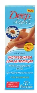 Ф-123n/ Экспресс-Крем Нежный для Депиляции д/чувств.кожи (100мл).12