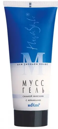 Белита Высокий Стиль High Style Мусс-Гель (т-200мл) с керамид. д/укладки.15