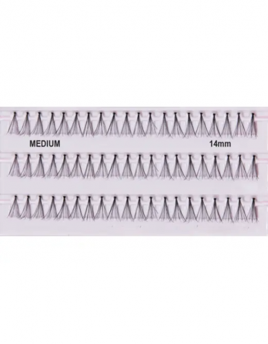 Triumpf Пучки ресниц разной длины Fashion Lashes, арт. М204, (14мм) черные