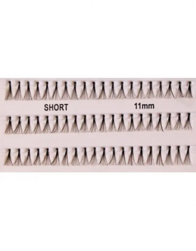 Triumpf Пучки ресниц разной длины Fashion Lashes, арт. М201, (11мм) черные