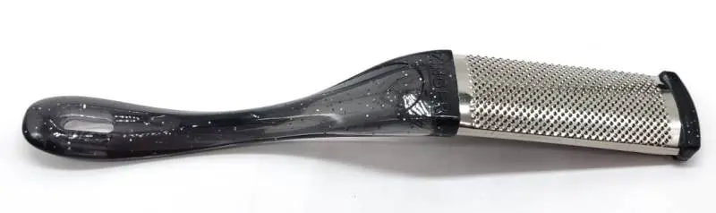 ZINGER Терка RB-07 Glitter smog BG педикюрная металлическая с изгибом.