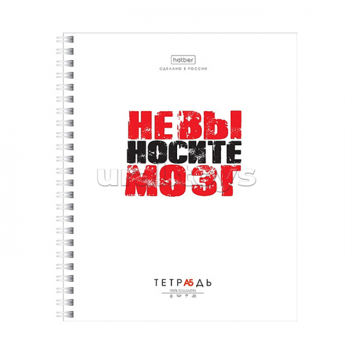 Тетрадь 80л А5ф клетка 