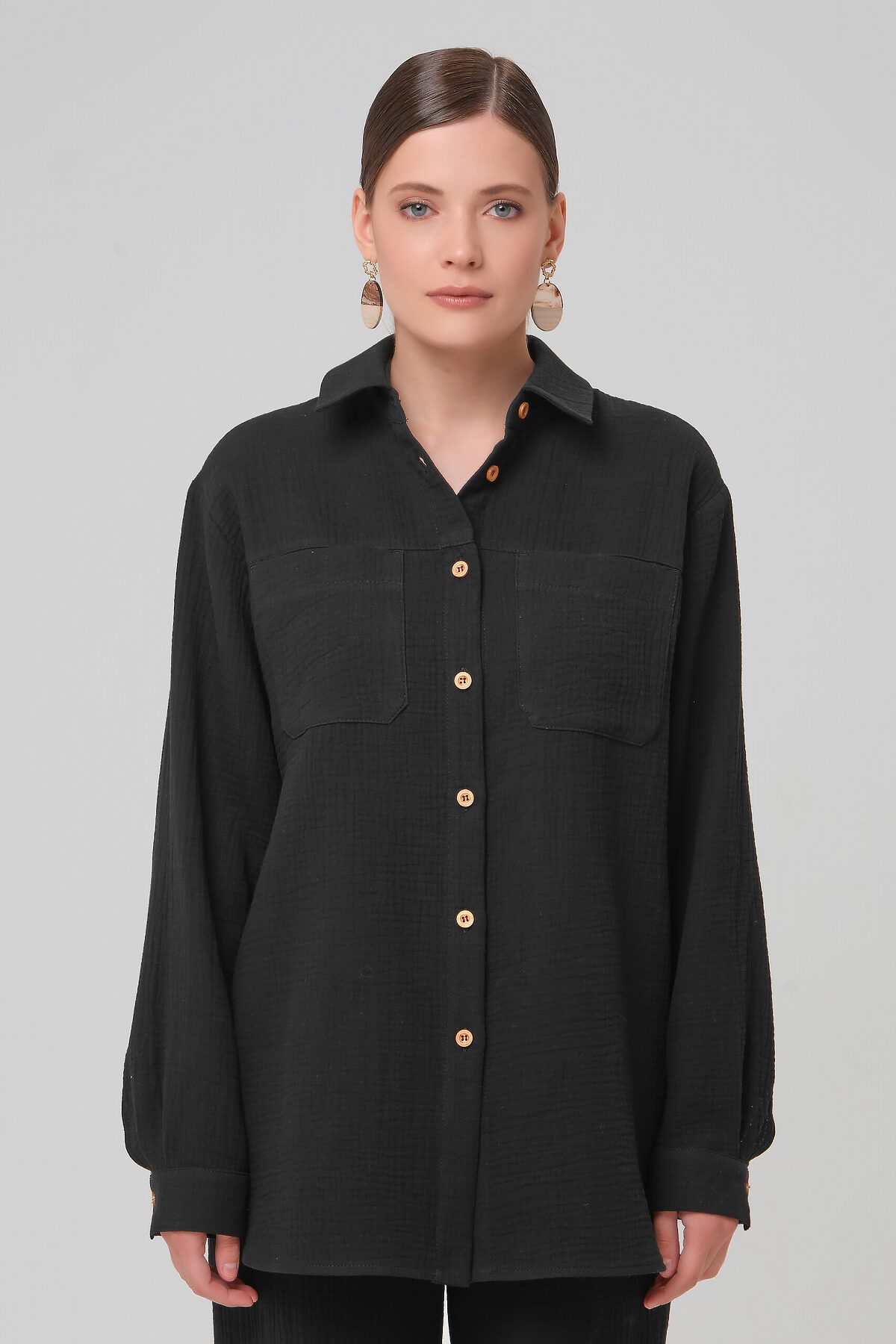 Блуза STILLA, 1083960 240826-5013-99 Чёрный