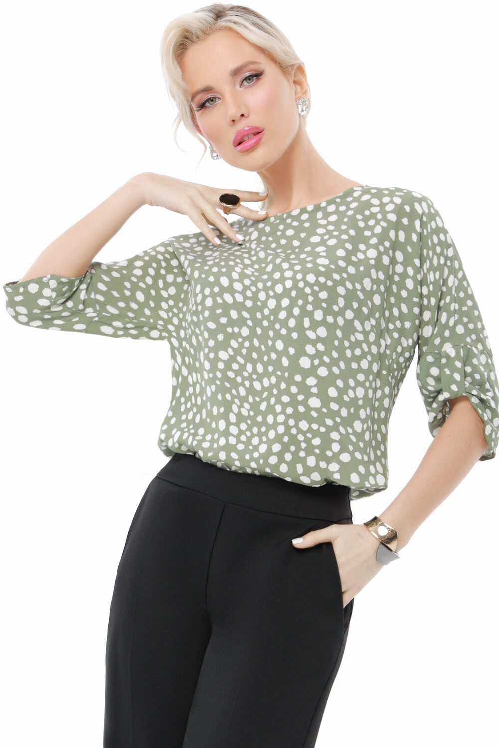 ст. цена1208руб.! DStrend Блузка Б-2016