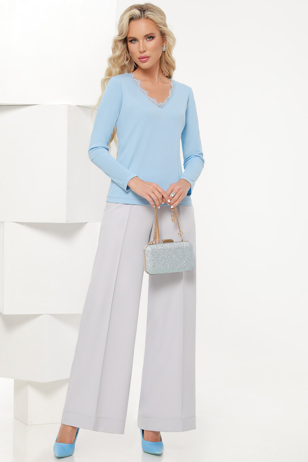 ст. цена1270руб.! DStrend Блузка Б-1731-0244-01