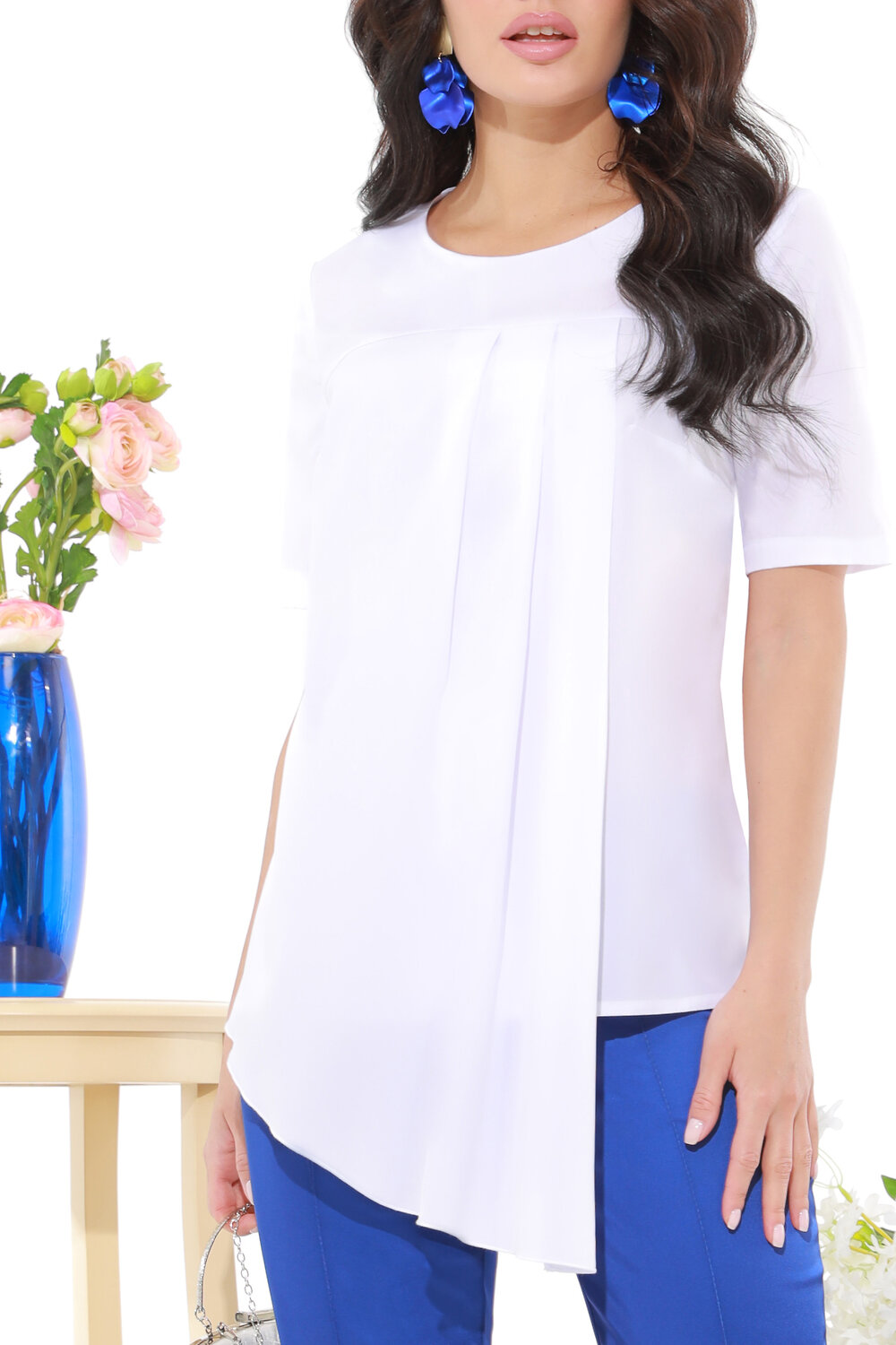 ст. цена1529руб.! DStrend Блузка Б-1473