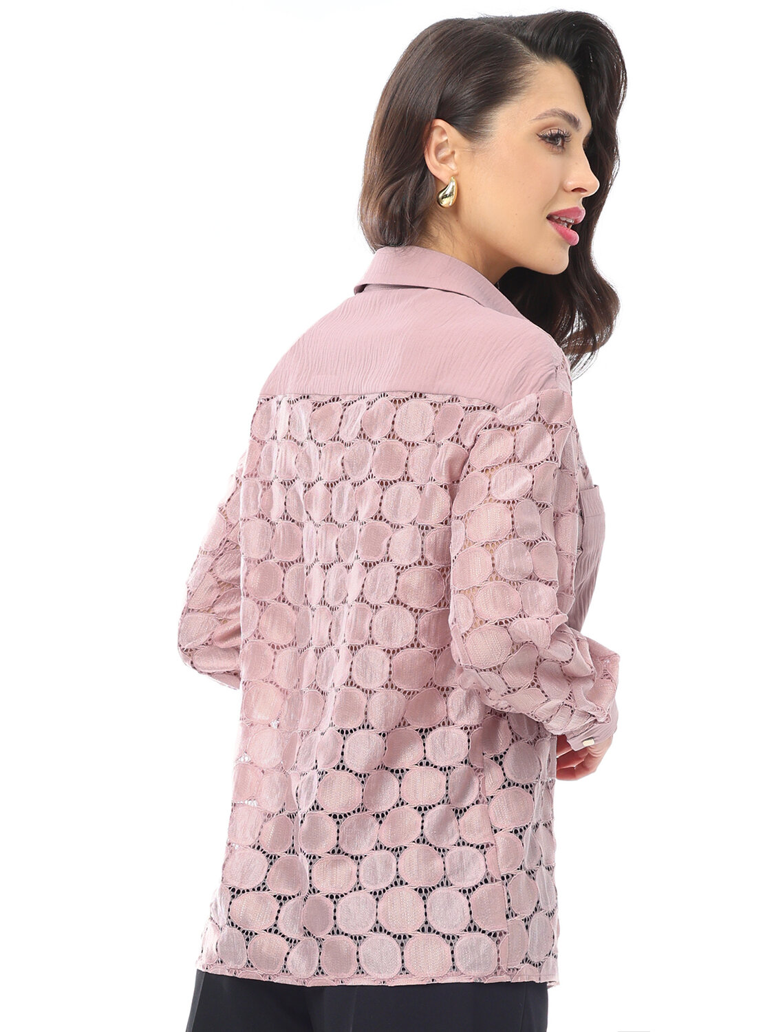 ст. цена2857руб.! DStrend Блузка Б-2275Персиково-розовый