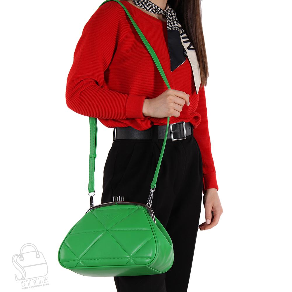 Сумка женская 29021-1 green Velina Fabbiano/60 в Новосибирске