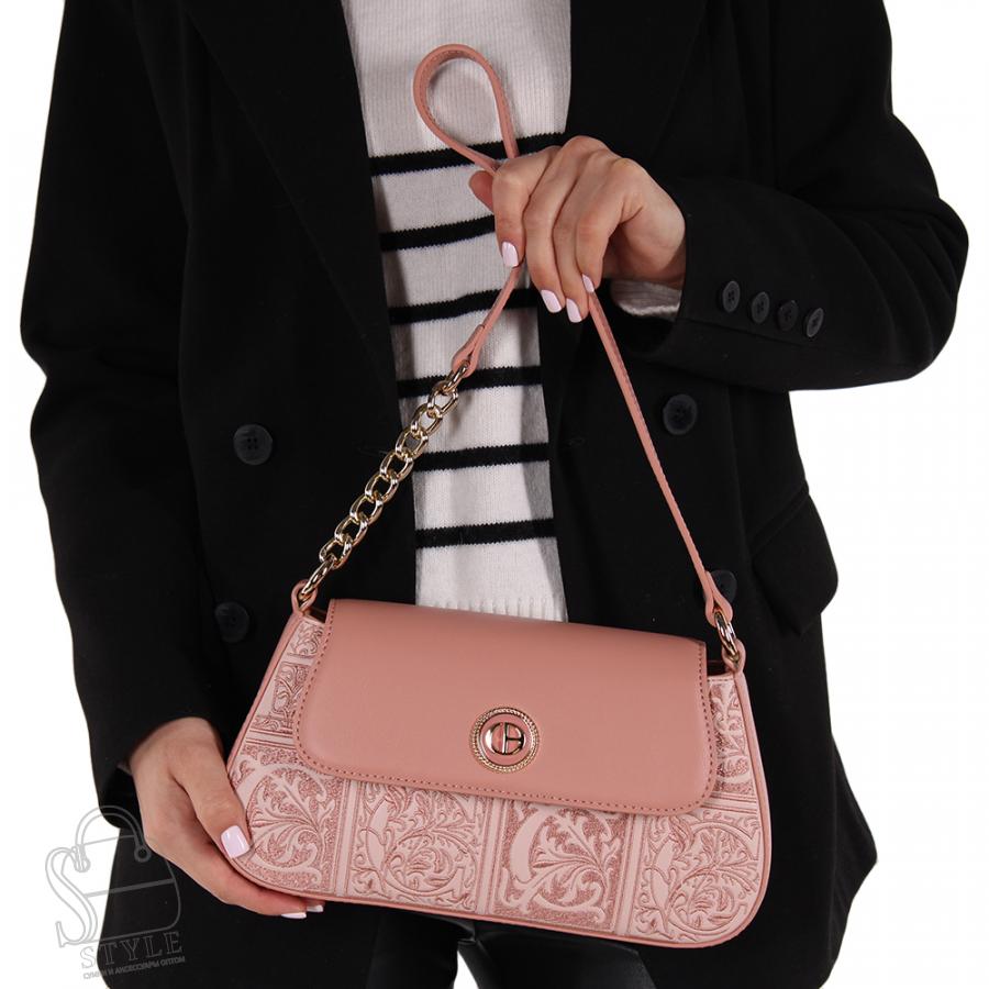 Сумка женская 012307063 pink Chrisbella/30 в Новосибирске
