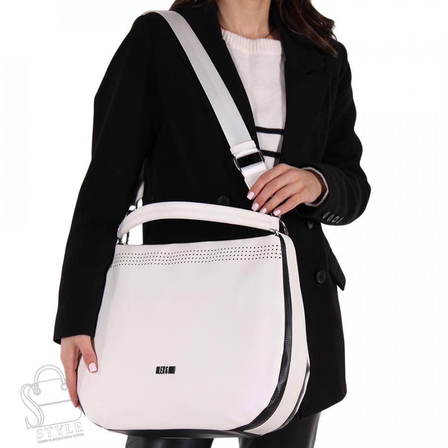Сумка женская 9072CD white Alex&Mia/50