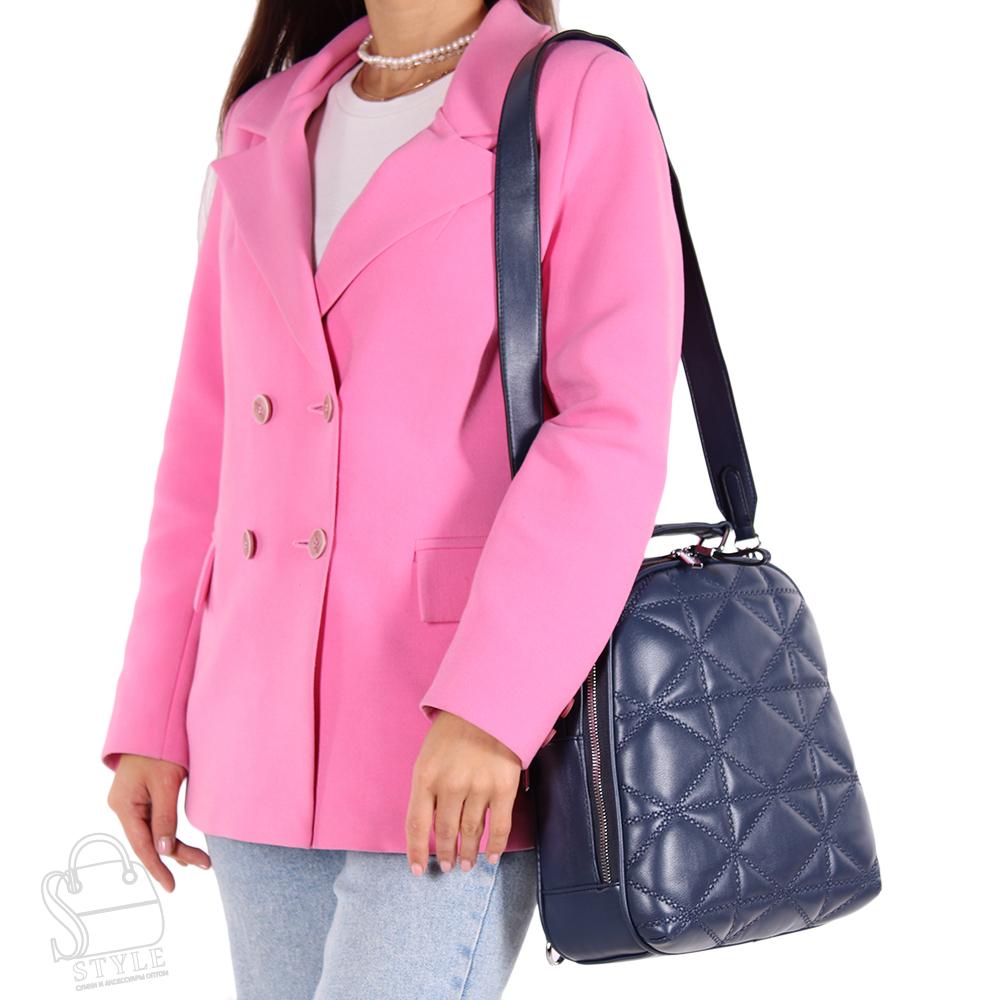 Рюкзак женский 575338-3 blue Velina Fabbiano/50