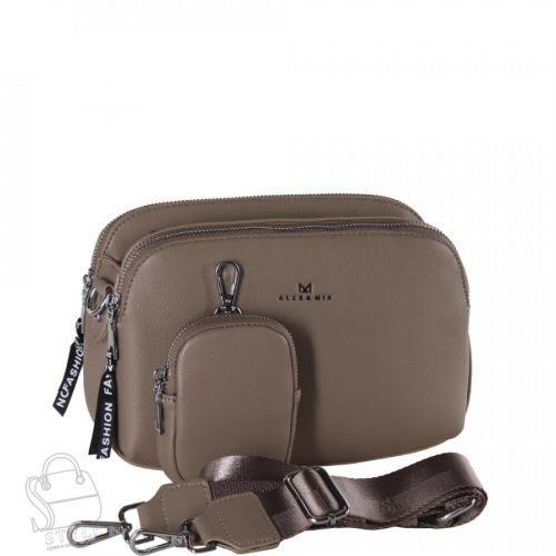 Сумка женская  7154LX gray Alex&Mia/30 в Новосибирске