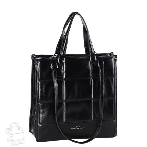 Сумка женская  1550-1K-01 black Polina&Eiterou/50
