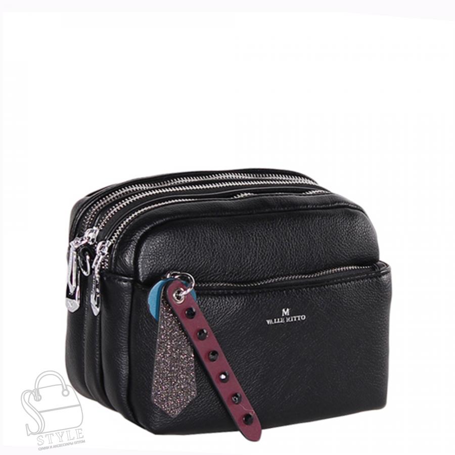 Сумка женская 87052 black Valle Mitto/30 в Новосибирске