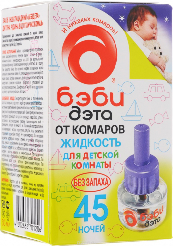 Жидкость Дэта Бэби 45 ночей (24 шт)
