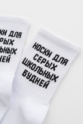 Носки детские Школьные будни (набор 3 пары)